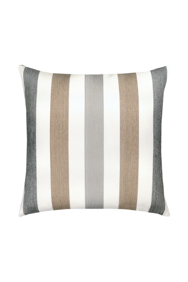 Dune Stripe Indoor & Outdoor Woven Accent Pillow, Main, color, Multi