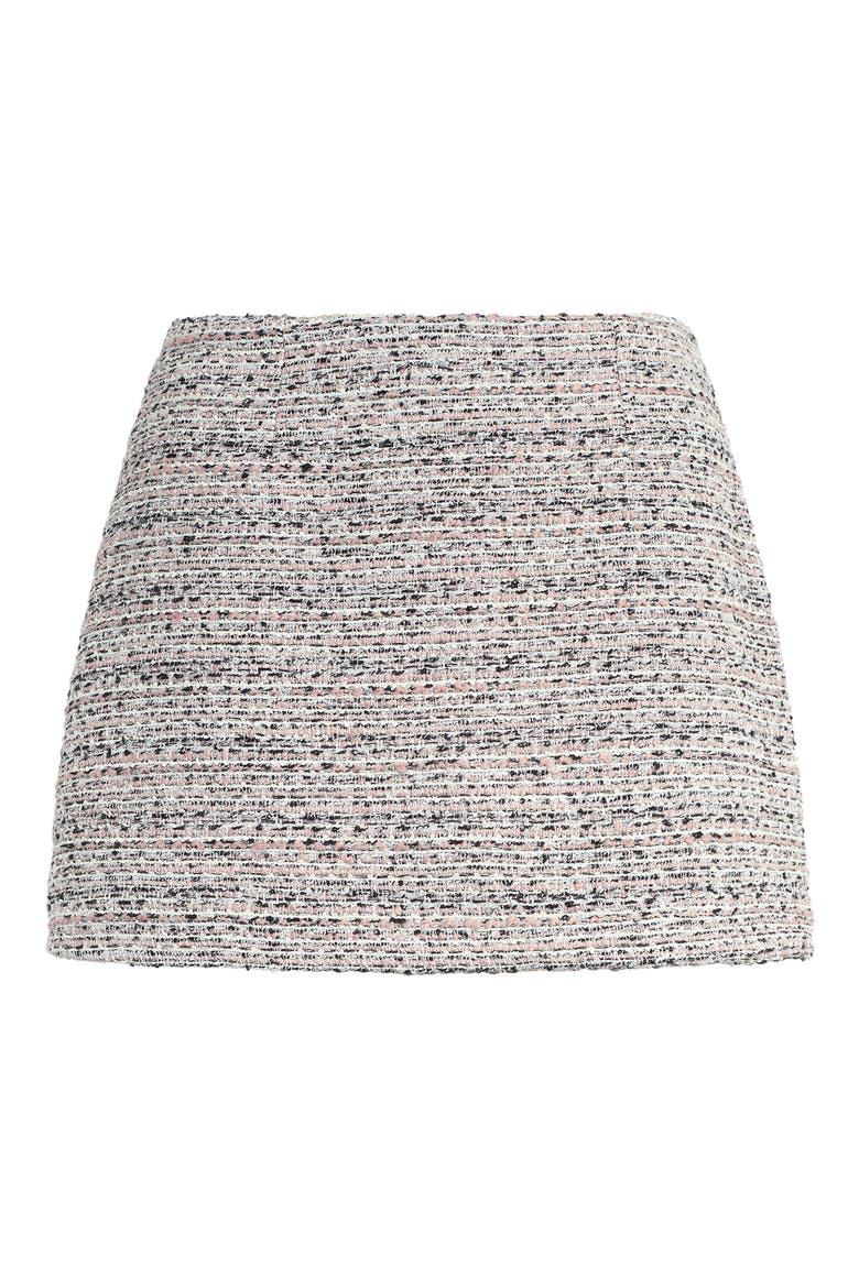 The Favorite Tweed Miniskort, Alternate, color, PINK TWEED