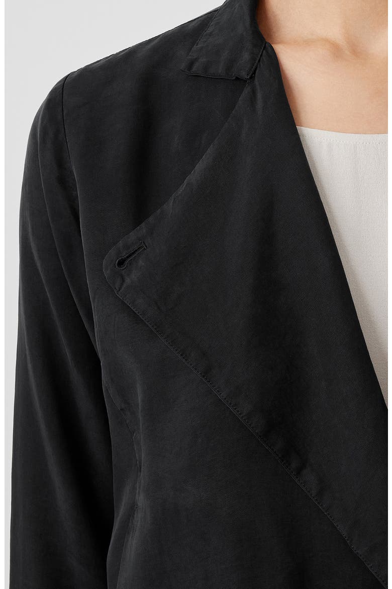 Open Front Jacket, Alternate, color, BLACK