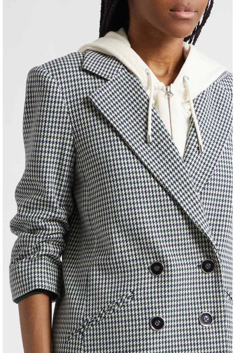 Rupert Dickey Jacket & French Terry Hoodie, Alternate, color, NAVY/ DARK PINE MULTI