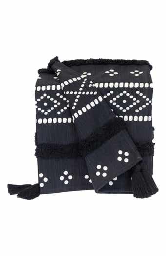 PARKLAND COLLECTION Niko Fringe Throw Blanket