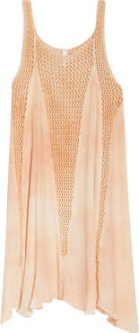 Elan Crochet Inset Cover-Up Dress