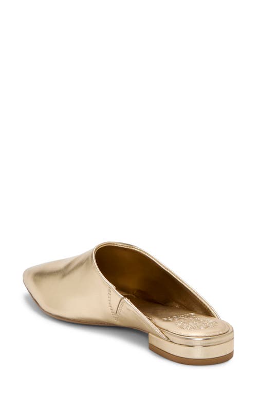 Vince Camuto Arlette Mule In Gold