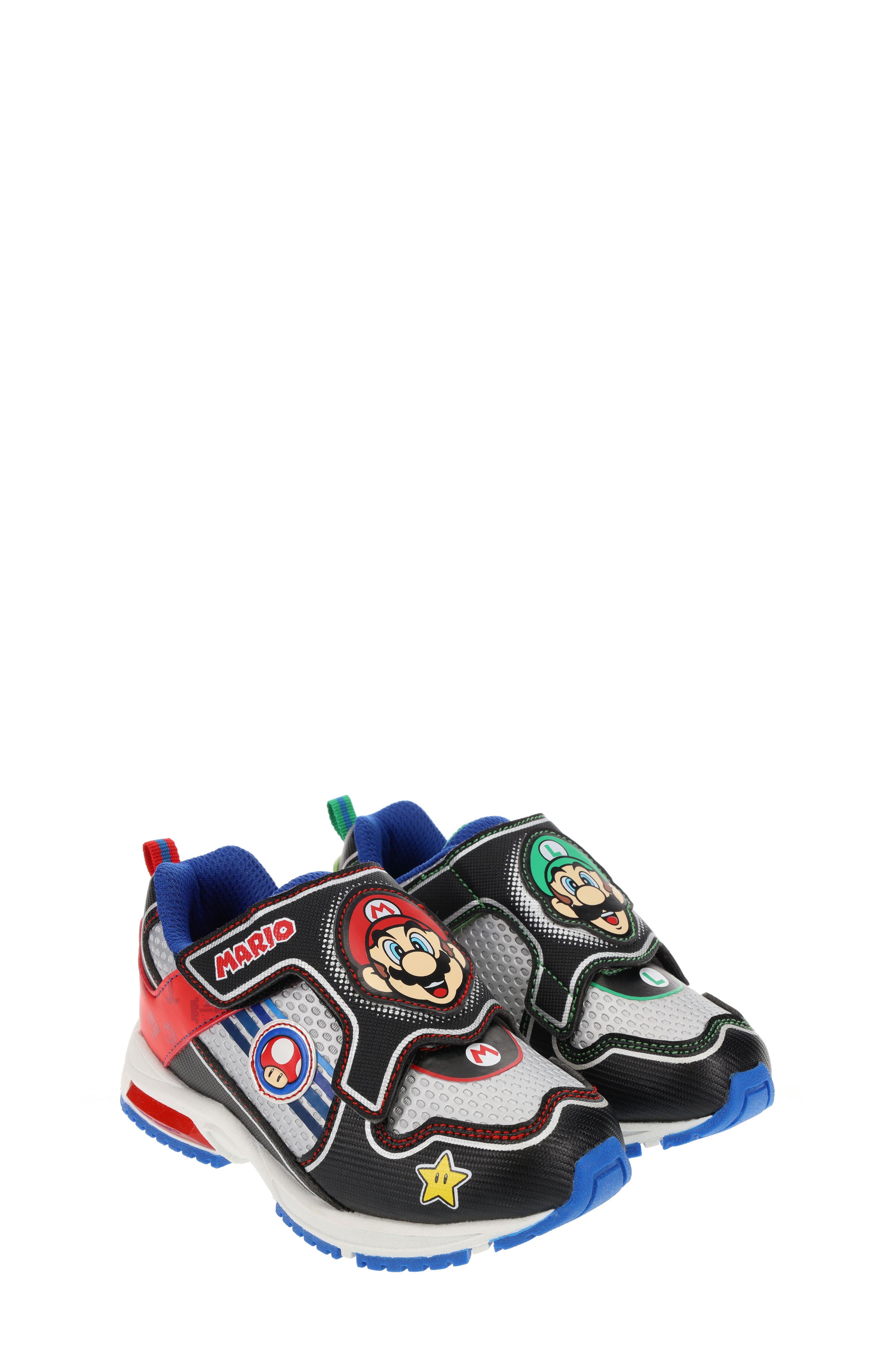 SG Footwear Kids' Light-Up Super Mario Sneaker, Main, color, 