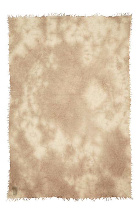 Tie Dye Fringe Scarf