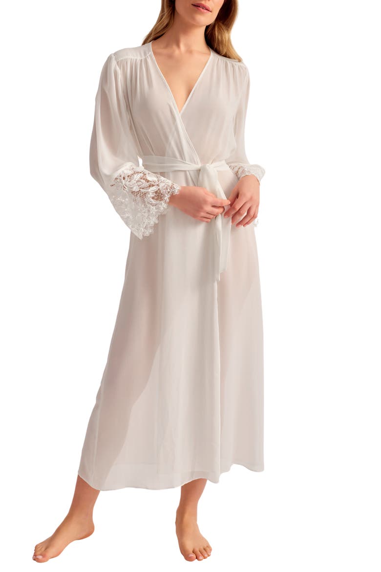 Duchess Chiffon Robe, Main, color, IVORY