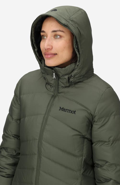 Marmot Montreal 700 Fill Power Down Parka In Green