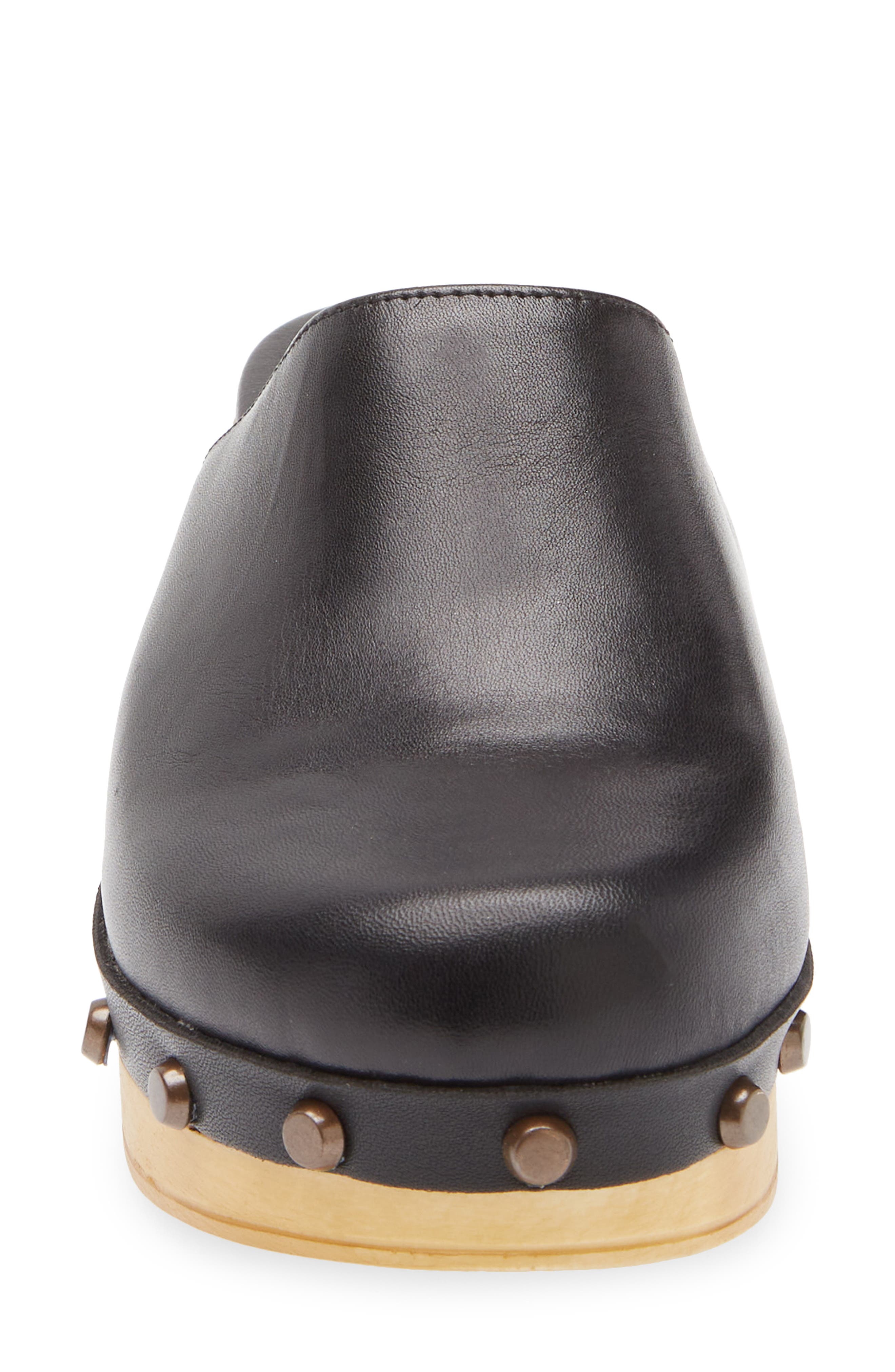 Cordani Wilka Platform Mule, Alternate, color, Black Leather