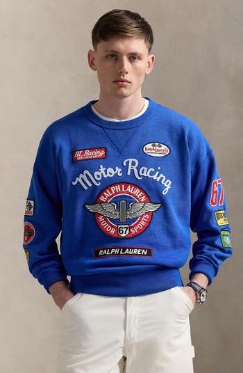 Vintage Fit Appliqué Sweatshirt