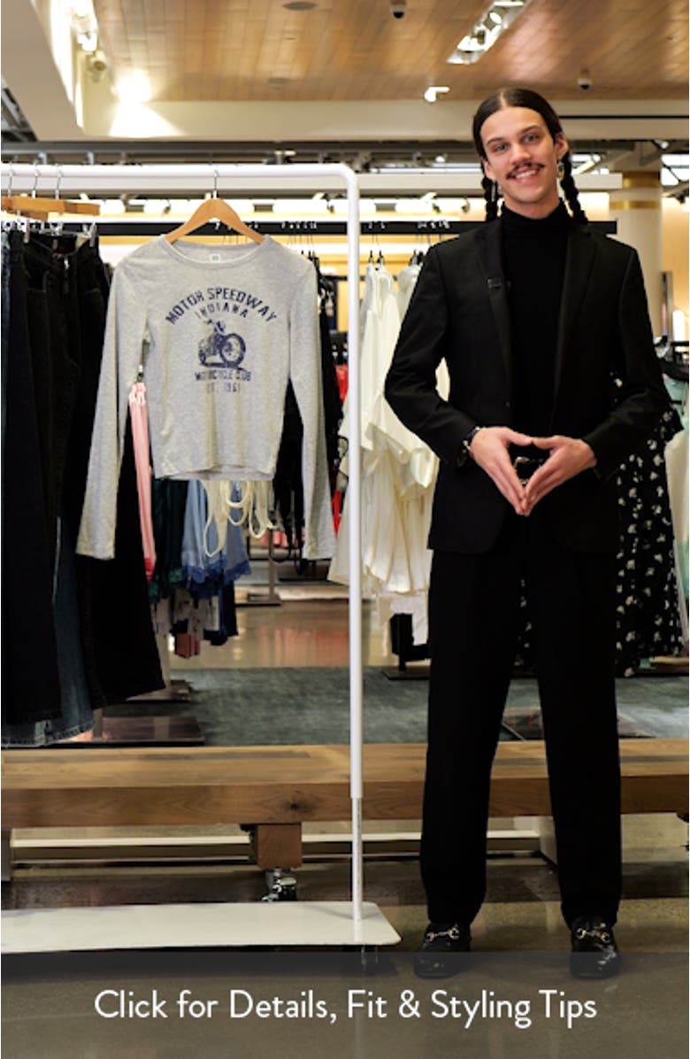 Motorcycle Long Sleeve Graphic T-Shirt, sales video thumbnail