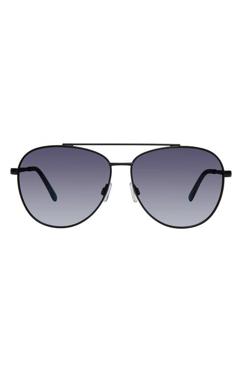 61mm Aviator Sunglasses