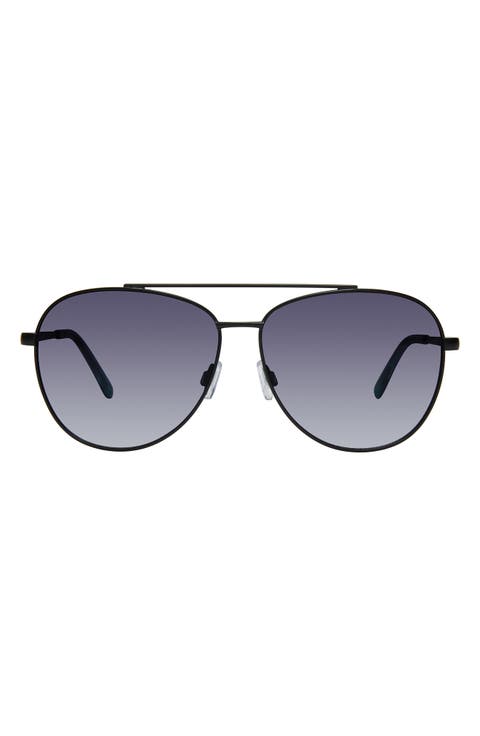 61mm Aviator Sunglasses