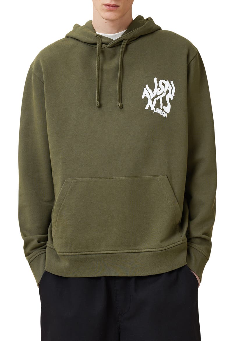 Orlando Logo Graphic Hoodie, Main, color, PASTORAL GREEN