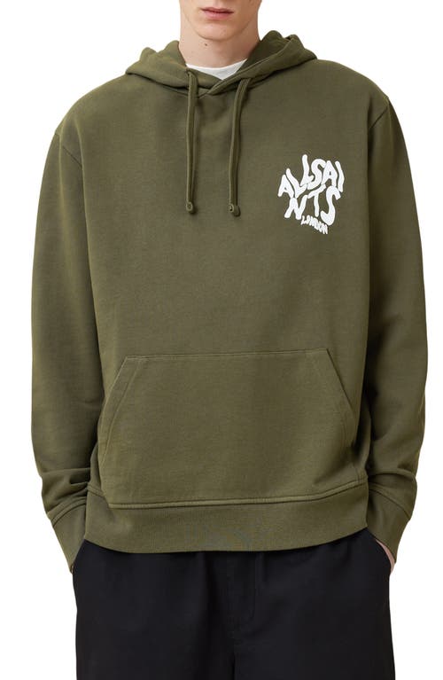 Allsaints Orlando Logo Graphic Hoodie