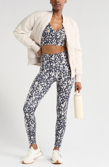 L'Arc〜en〜Ciel LONG AVIATOR JACKET Zella Quilted Aviator Jacket | Nordstrom