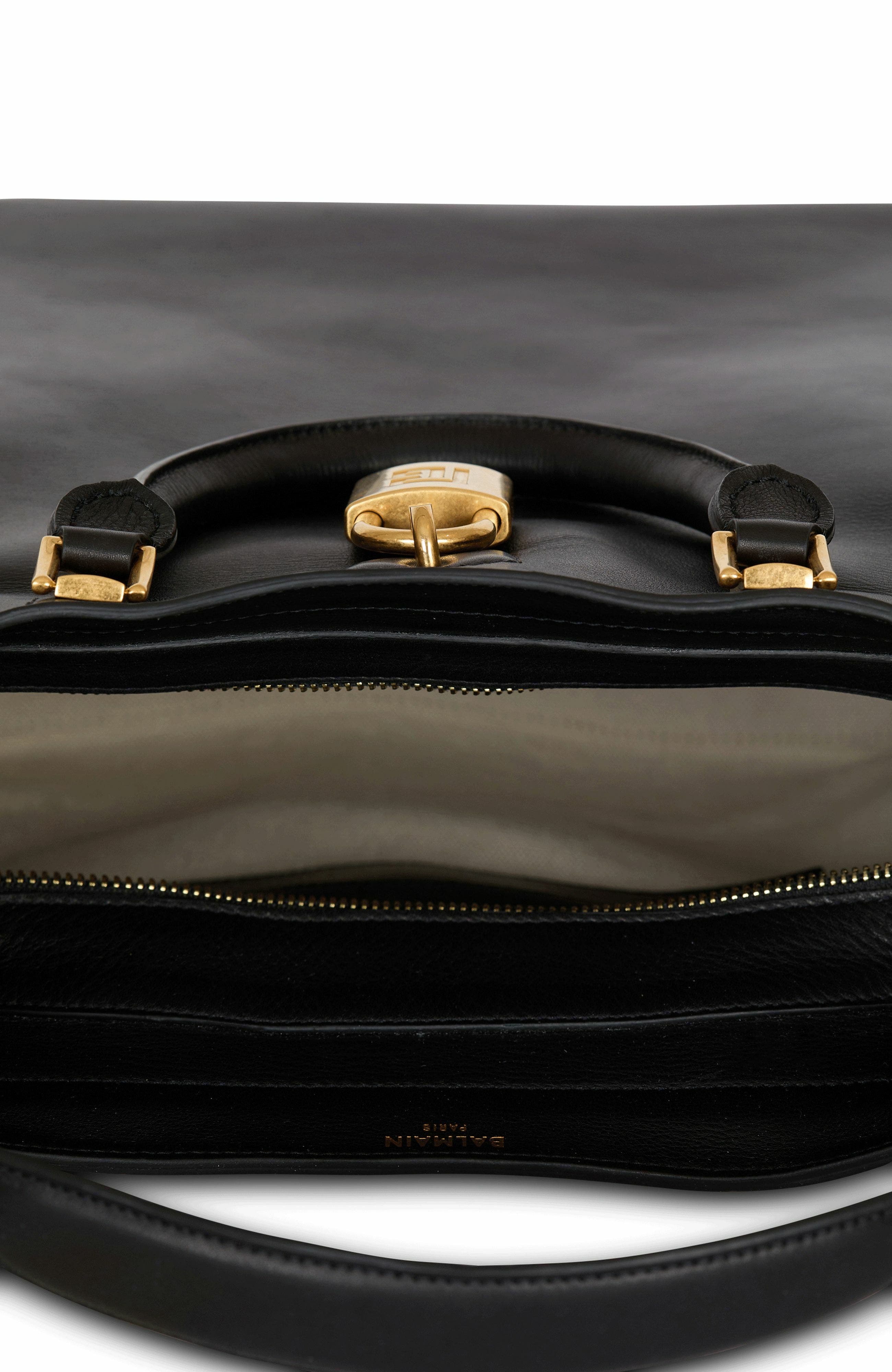 Pulse Large Waxed Calfskin Leather Tote Bag, Alternate, color, Black