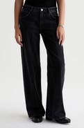 AG Adria Low Rise Wide Leg Jeans