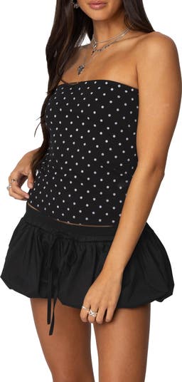 Peyton Polka Dot Tube Top