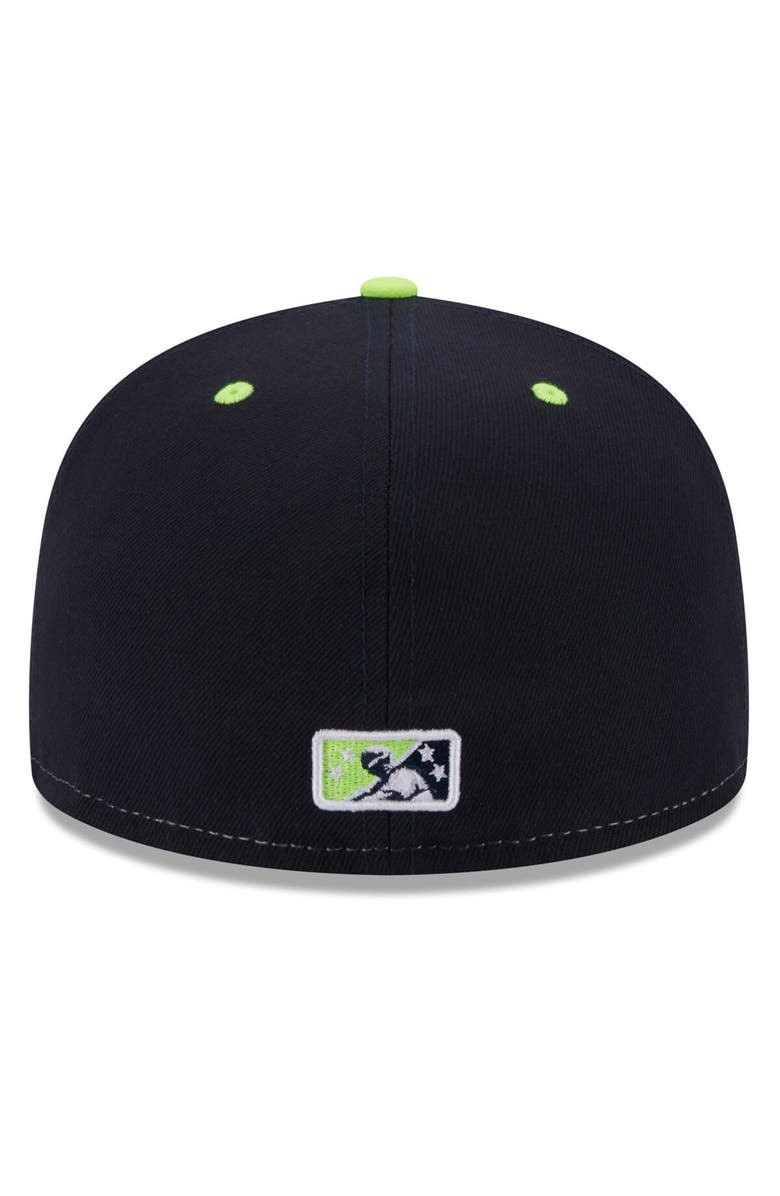 New Era Men's New Era White Columbia Fireflies Authentic Collection Alternate Logo 59FIFTY Fitted Hat, Alternate, color,