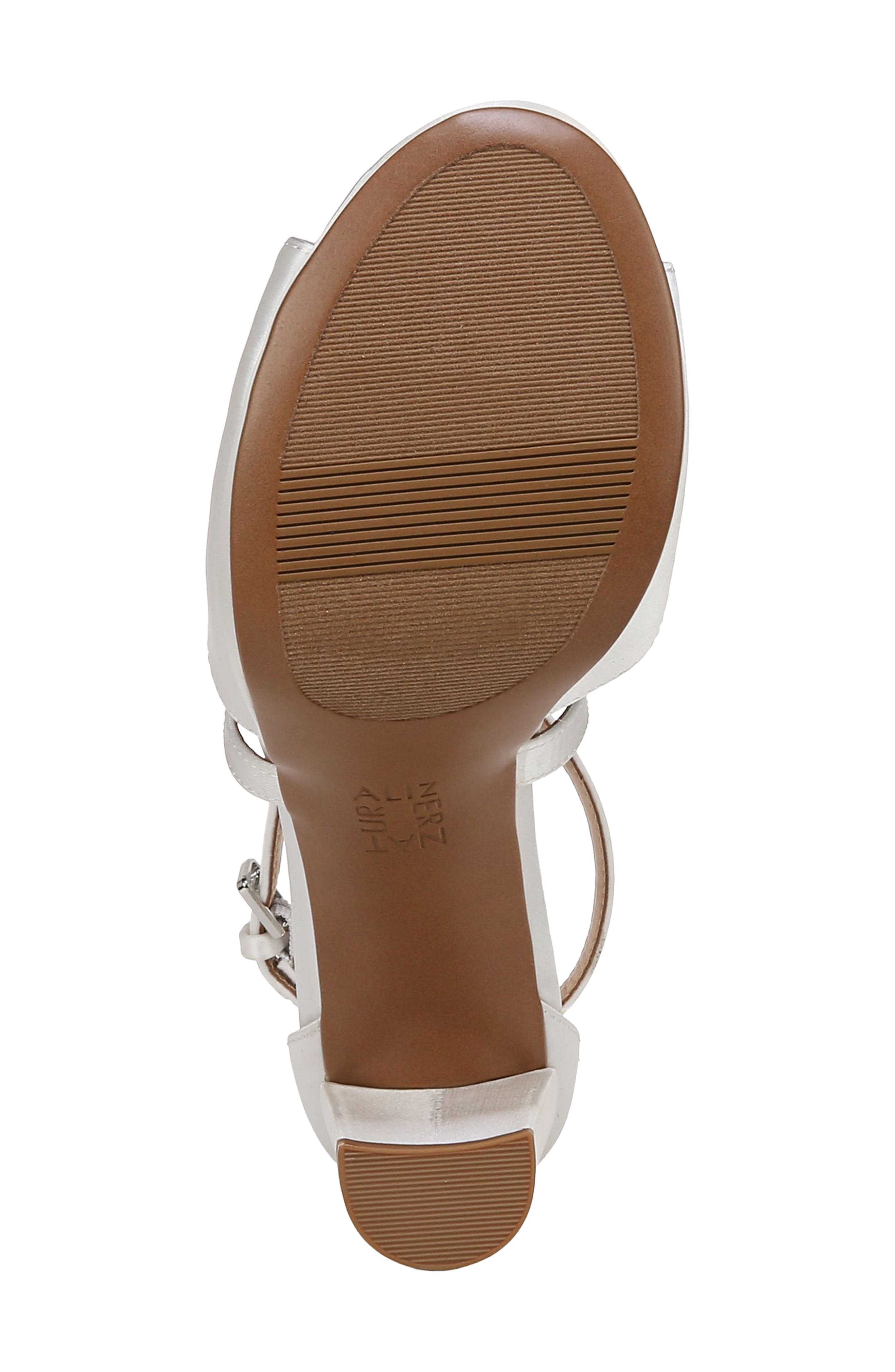 Naturalizer Melody Platform Sandal, Alternate, color, Pearl White