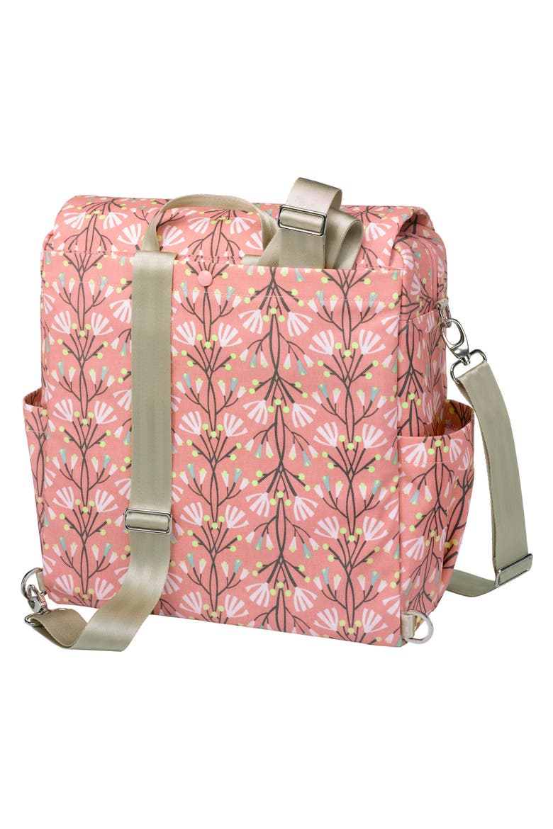 'Boxy Glazed' Diaper Bag, Alternate, color, BLISSFUL BRISBANE