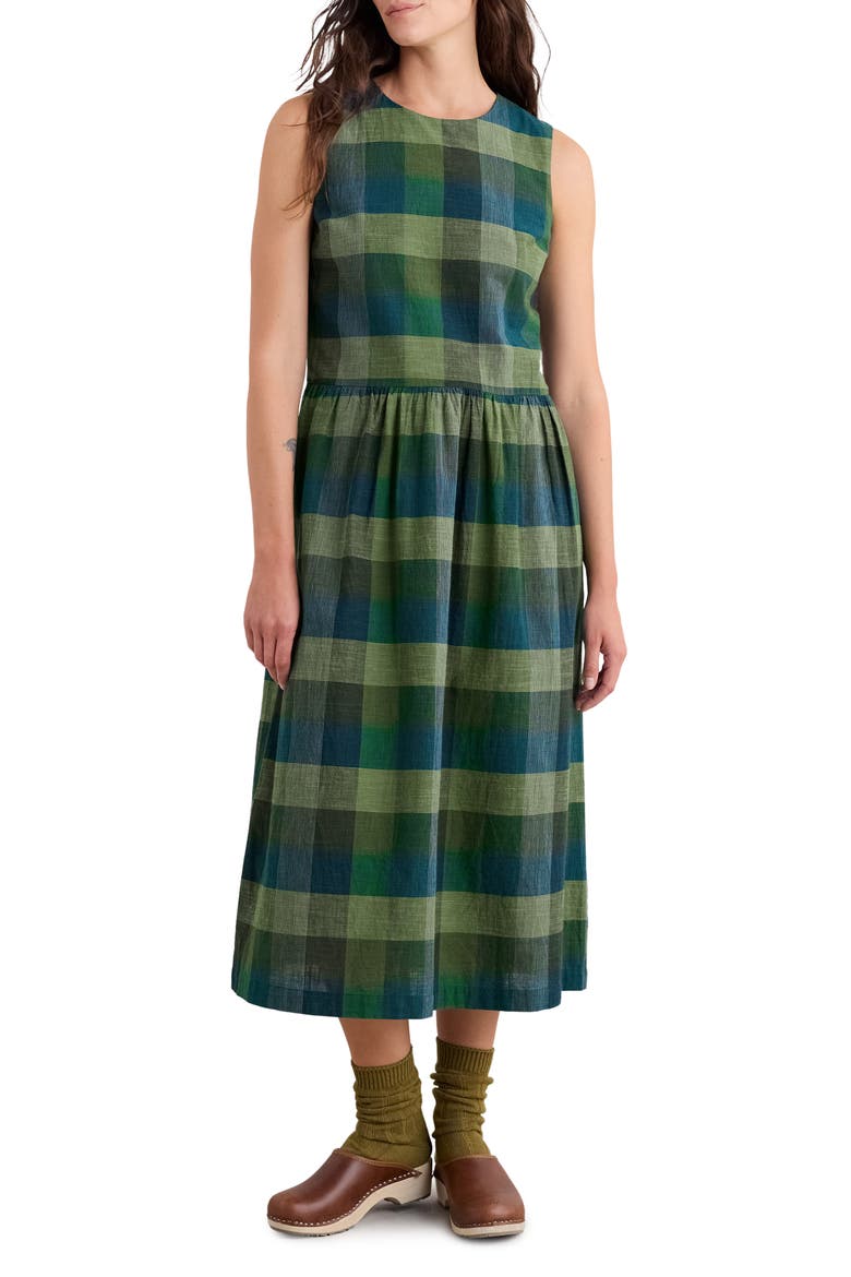 Brouse Sleeveless Organic Cotton Maxi Dress, Main, color, TRYSTAN MULTI