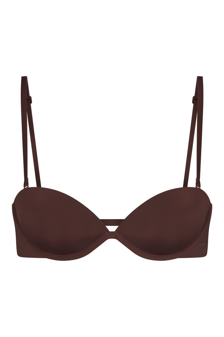 Underwire Multi-Way Bra, Alternate, color, COCOA