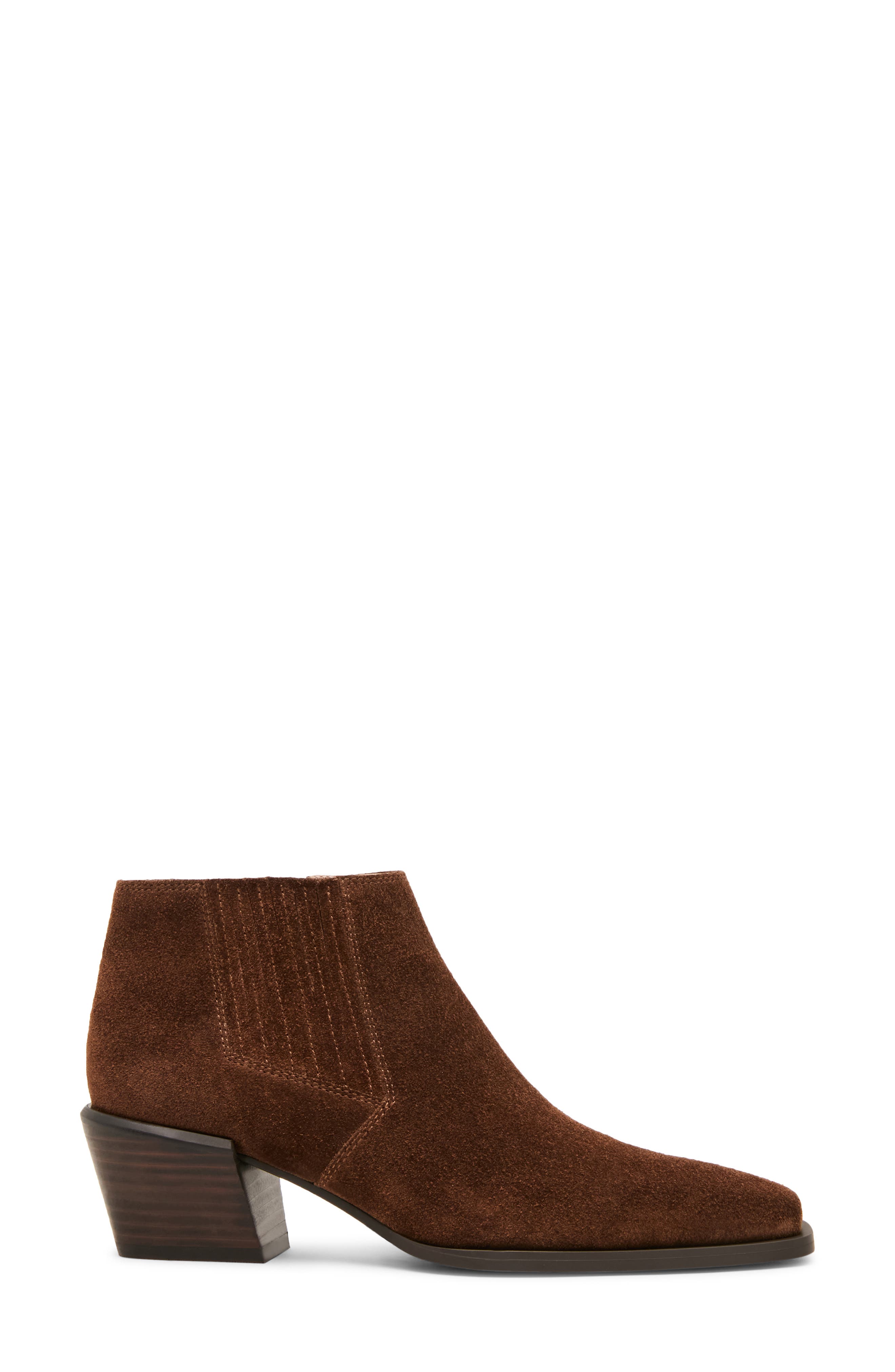 Dessie Waterproof Bootie, Alternate, color, CHOCOLATE SUEDE