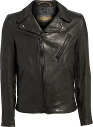 Schott NYC Leather Moto Jacket