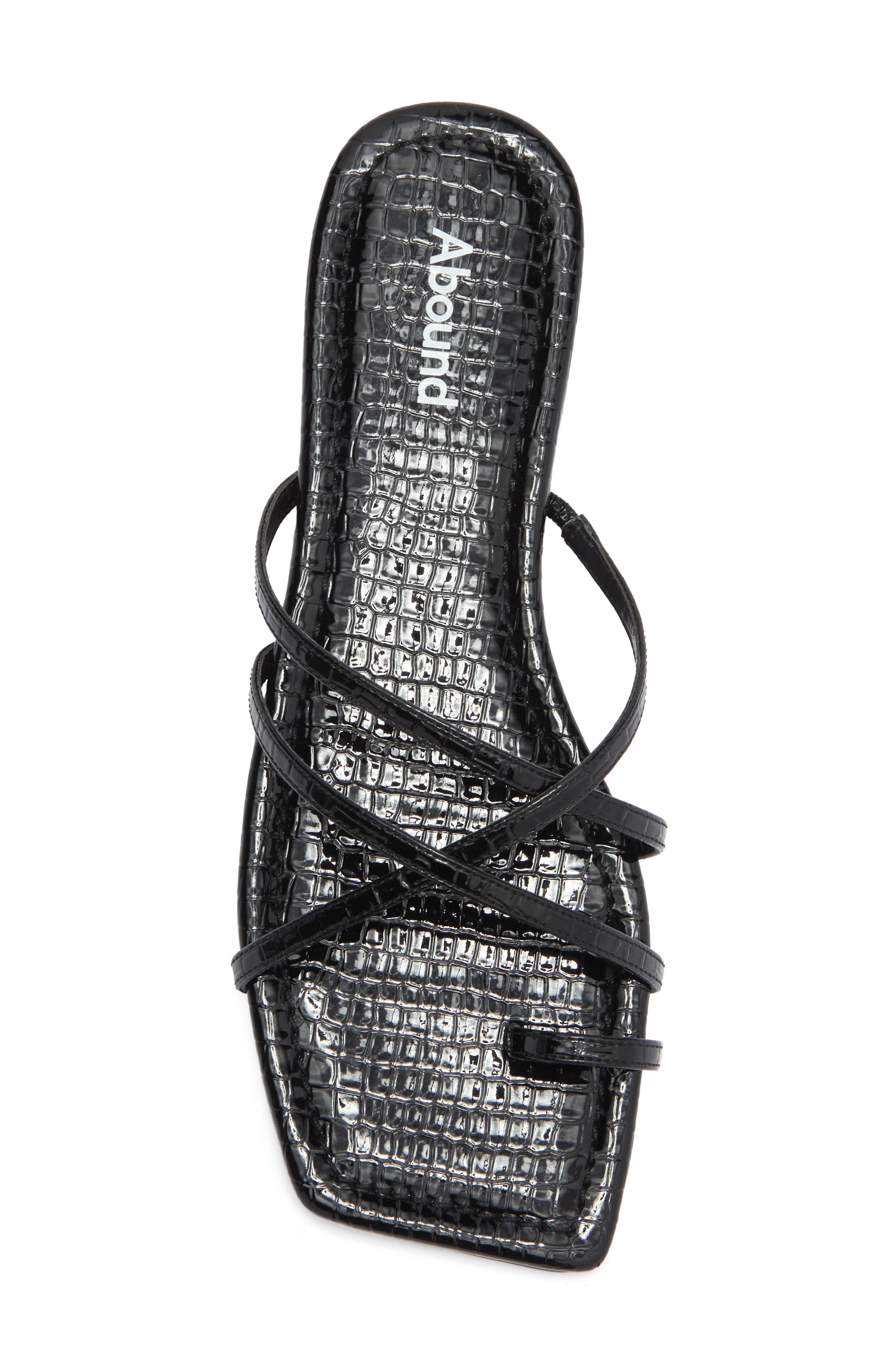 Abound Katy Slide Sandal, Alternate, color, Black