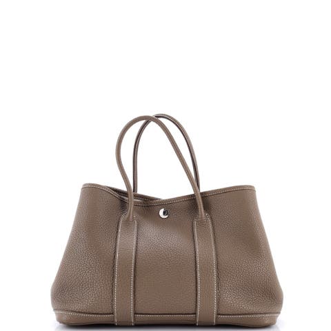 Garden Party Tote Leather 30