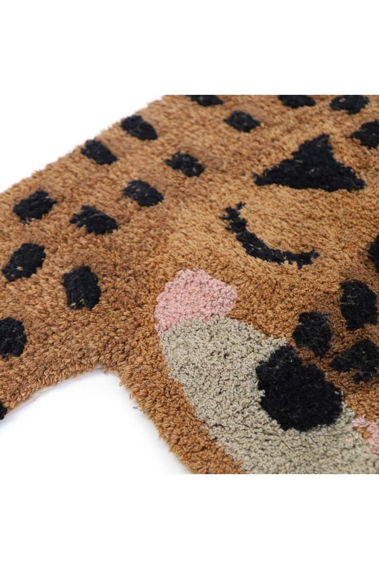 Little Cheetah Rug, Alternate, color, BROWN