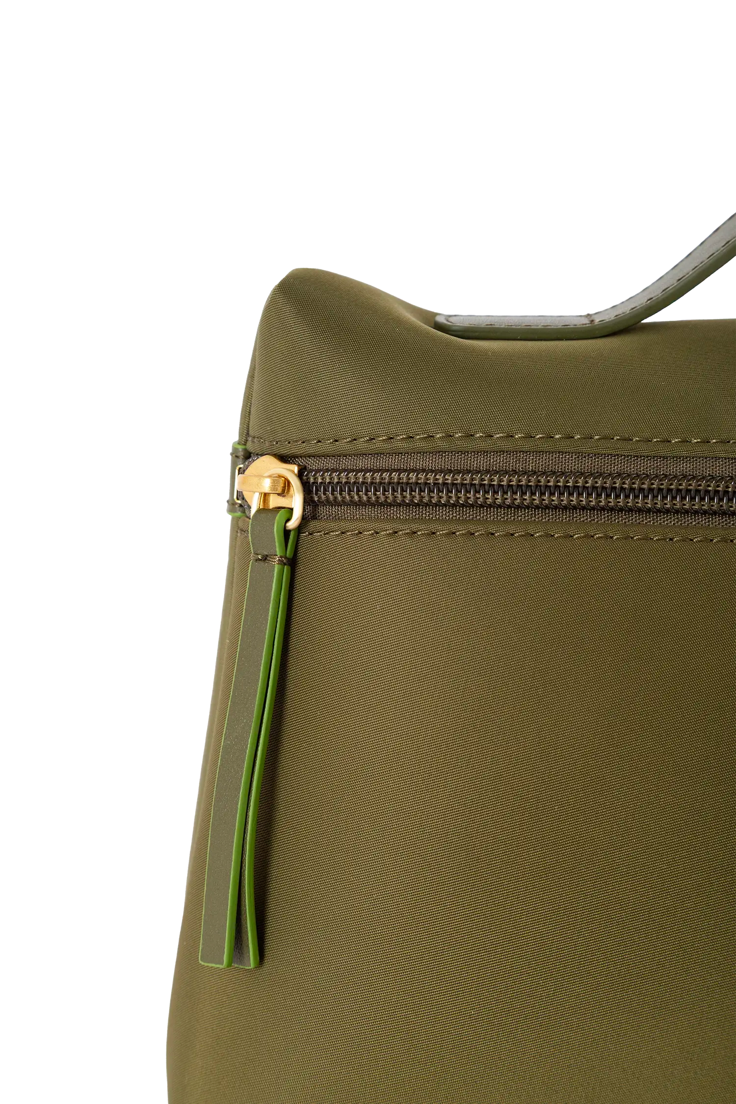 Nest Nylon Cosmetic Case, Alternate, color, Green