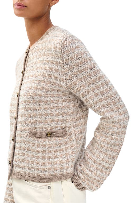 Rag & Bone Robyn Cardigan Oatmeal Multi In Neutral