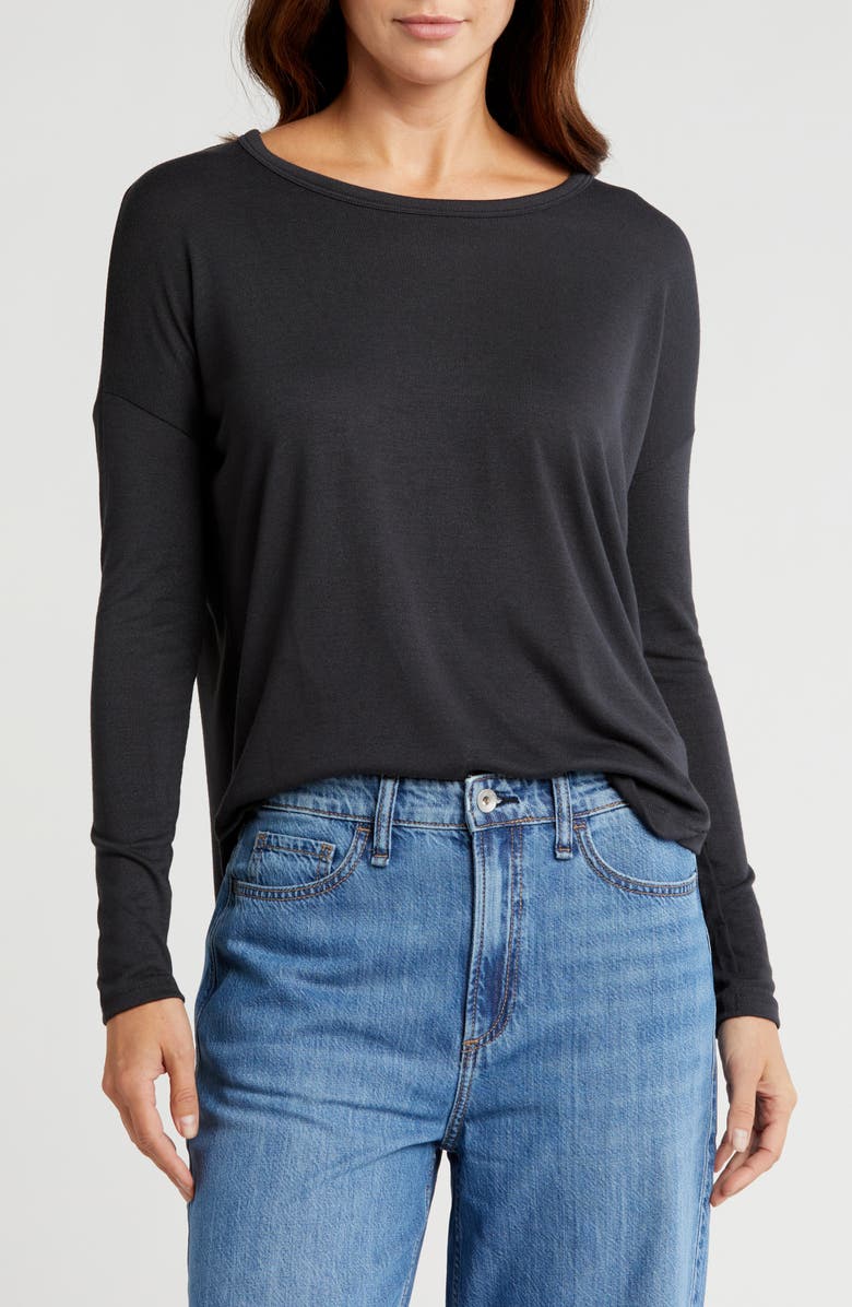 rag & bone Lea Long Sleeve T-Shirt, Main, color,