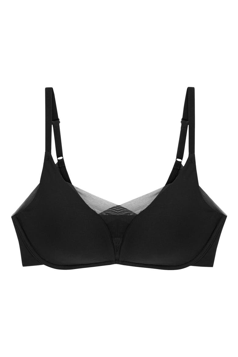 Shape Smart Wireless Bra, Main, color, Black