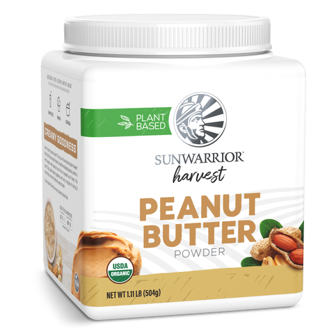 Organic Harvest Peanut Butter Powder, 504g Tub
