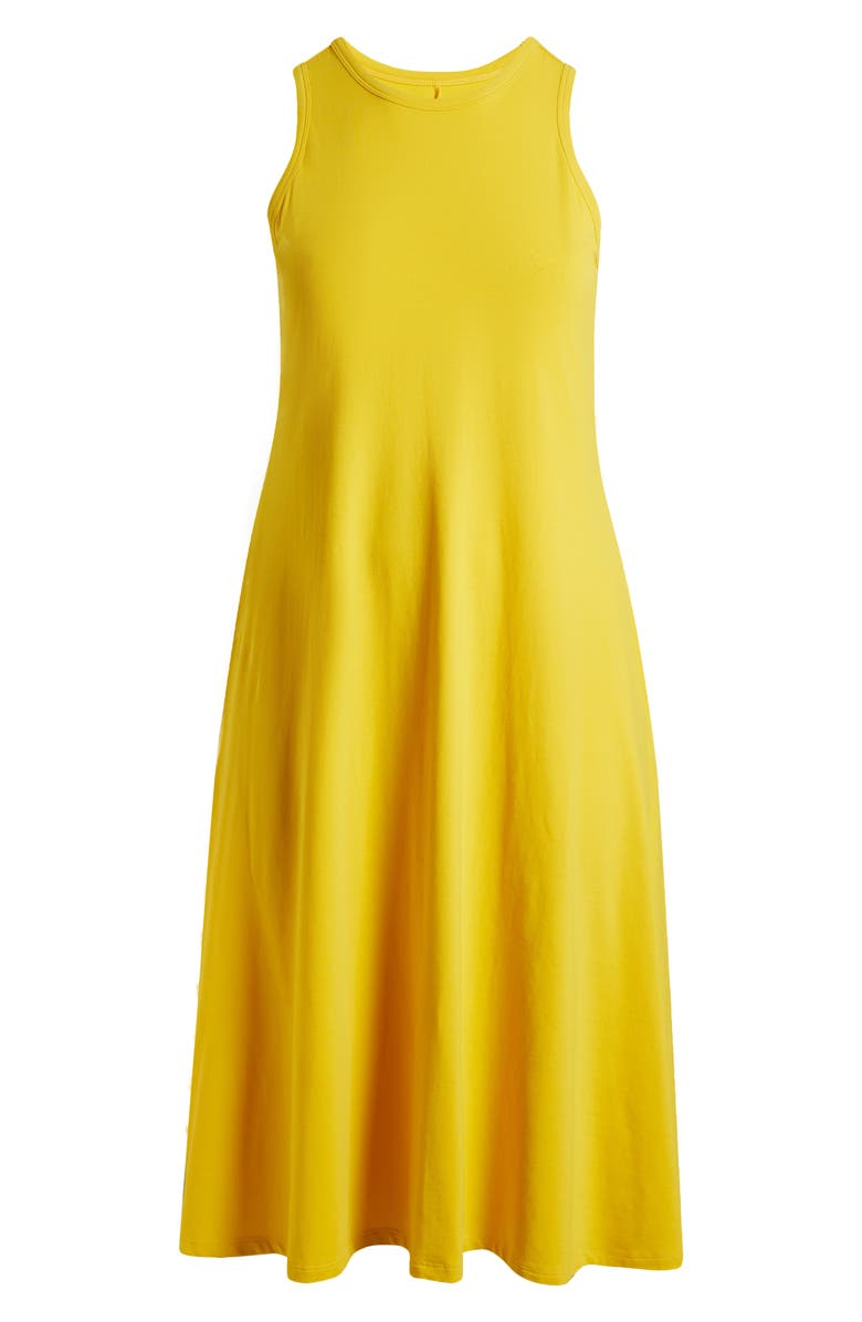 Universal Standard Sardinia Cotton Tank Dress, Alternate, color, Yellow