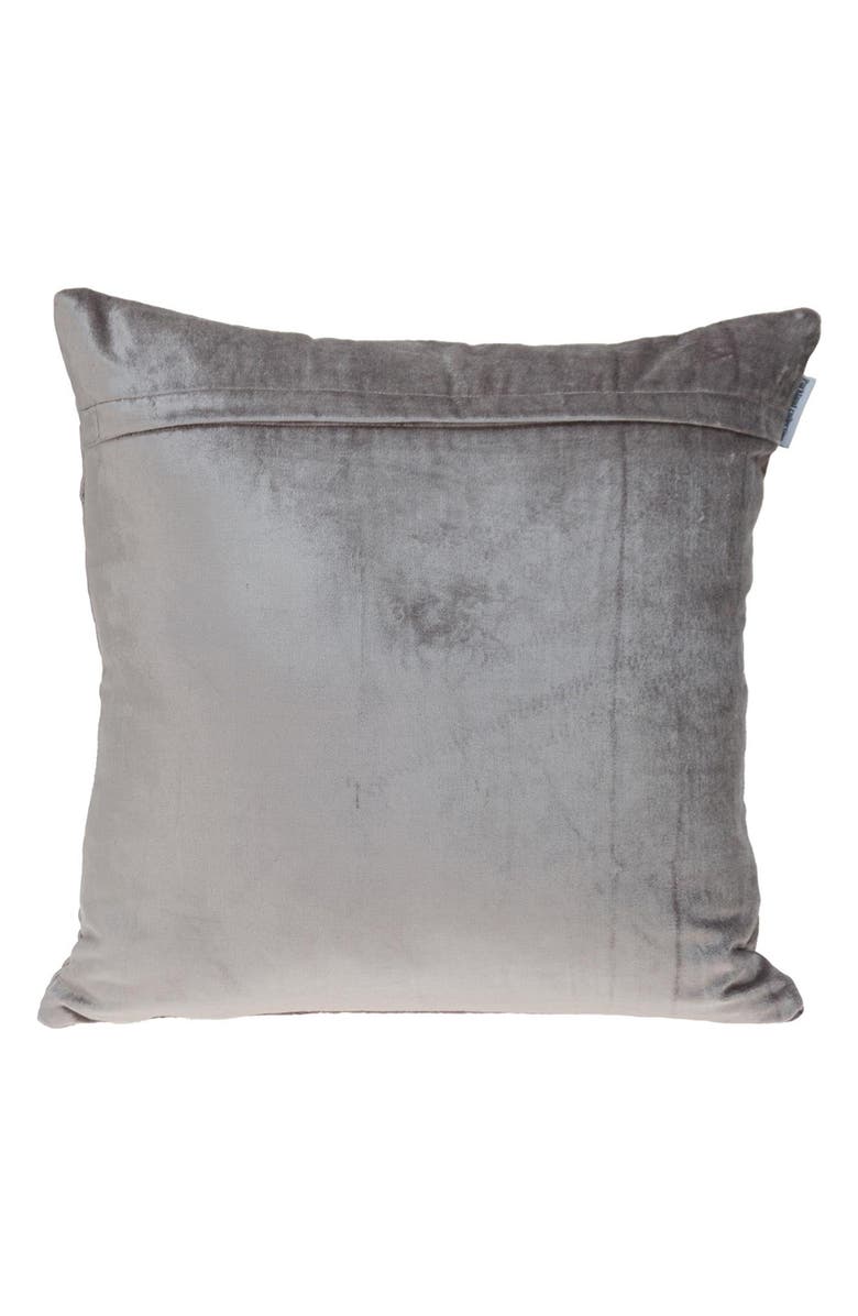 PARKLAND COLLECTION Bazyli Quilted Throw Pillow, Alternate, color, Taupe