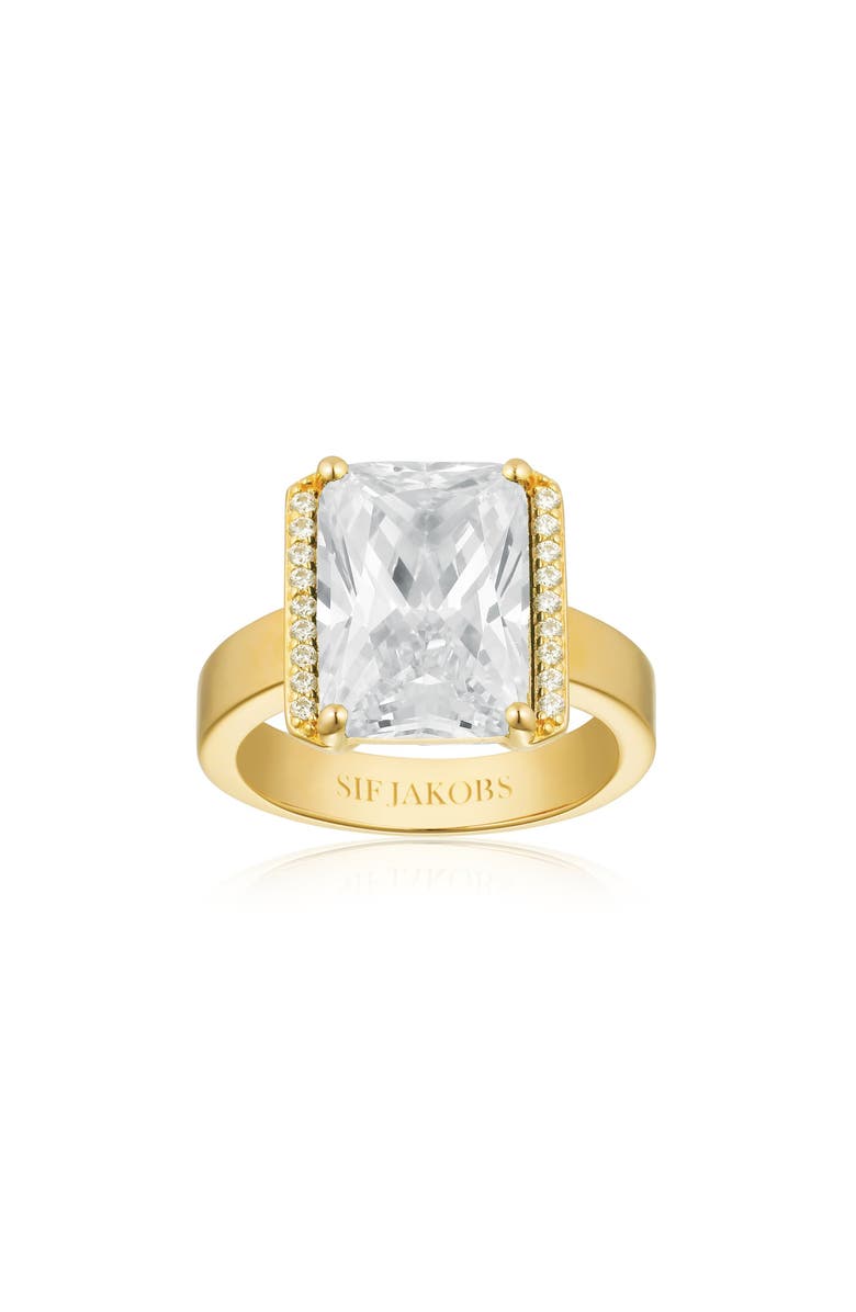 Sif Jakobs Jewellery Ring Roccanova Altro Grande, Main, color, 18K Gold Plated