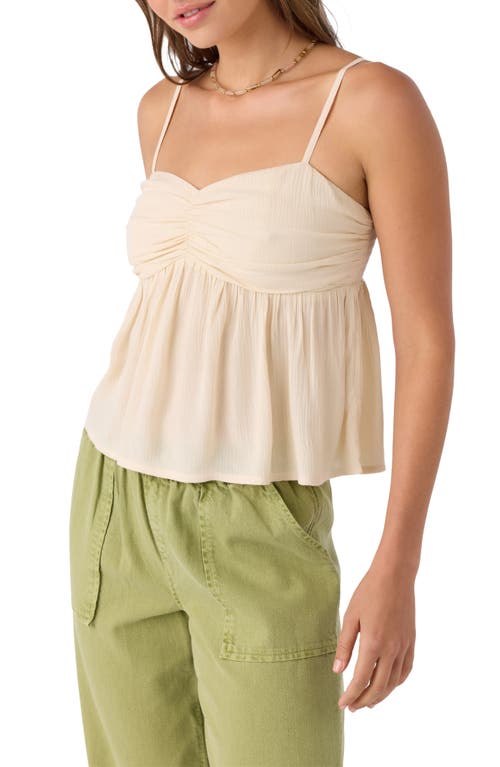 O'neill Reeta Babydoll Camisole In Tapioca
