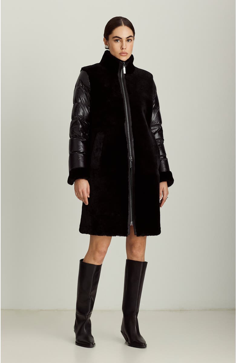 Dawn Levy Monique Coat, Alternate, color, Black