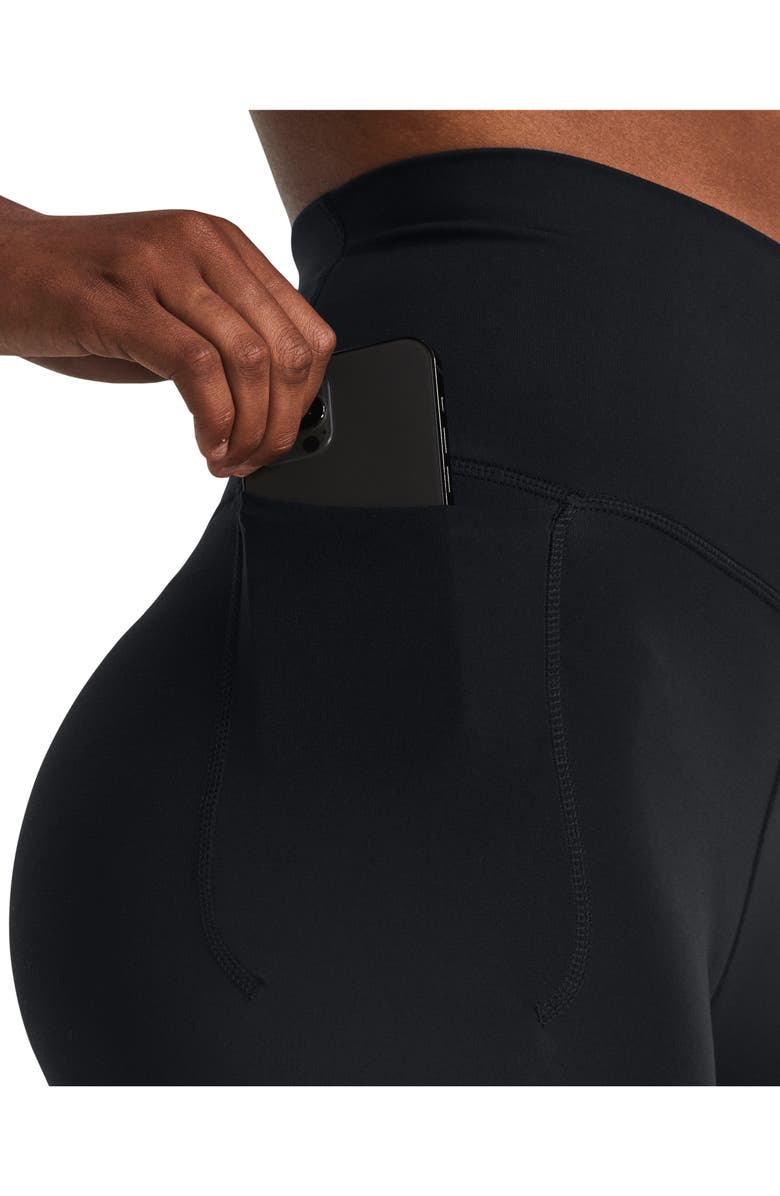 Under Armour Meridian Ultra Ankle Leggings, Alternate, color, Black / / Black