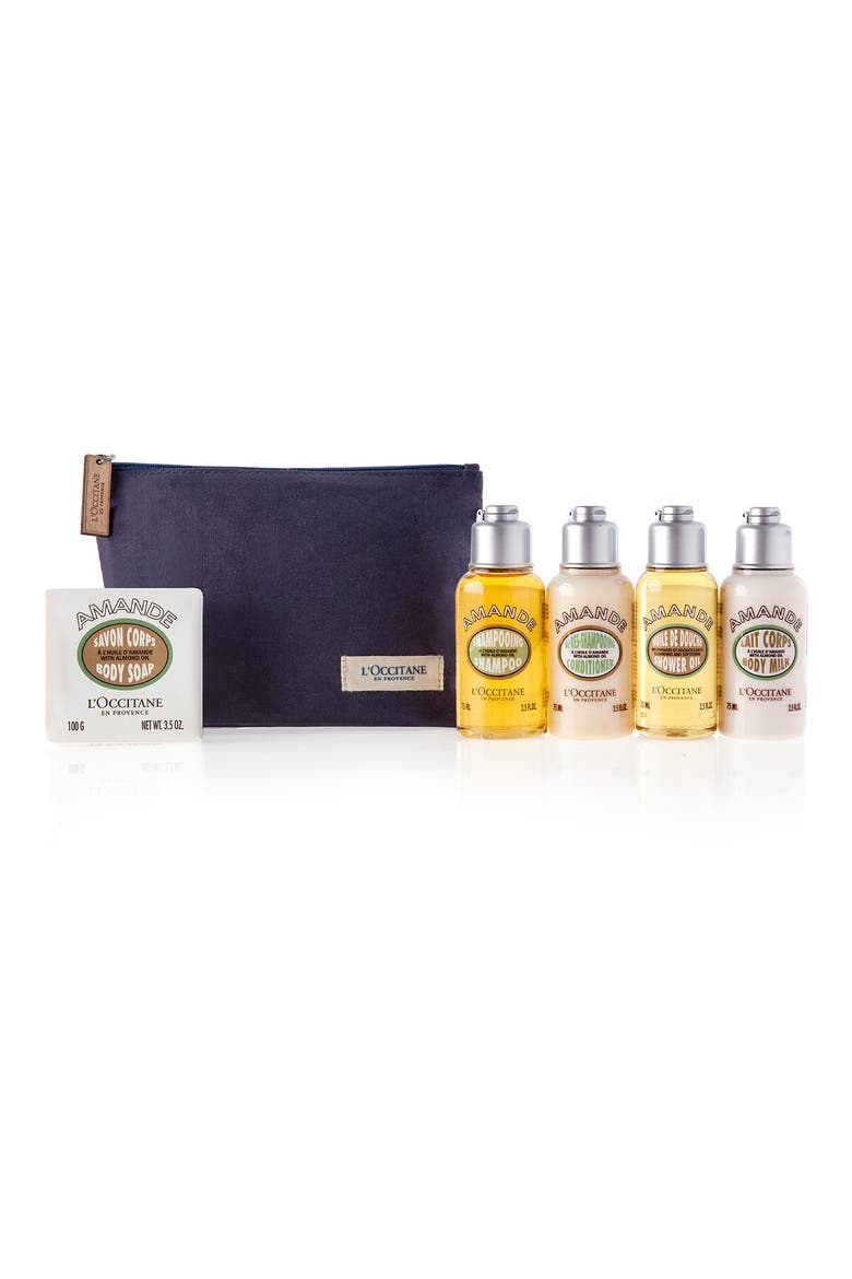 LOCCITANE Almond Shower Favorites 5-Piece Set, Main, color, NO COLOR