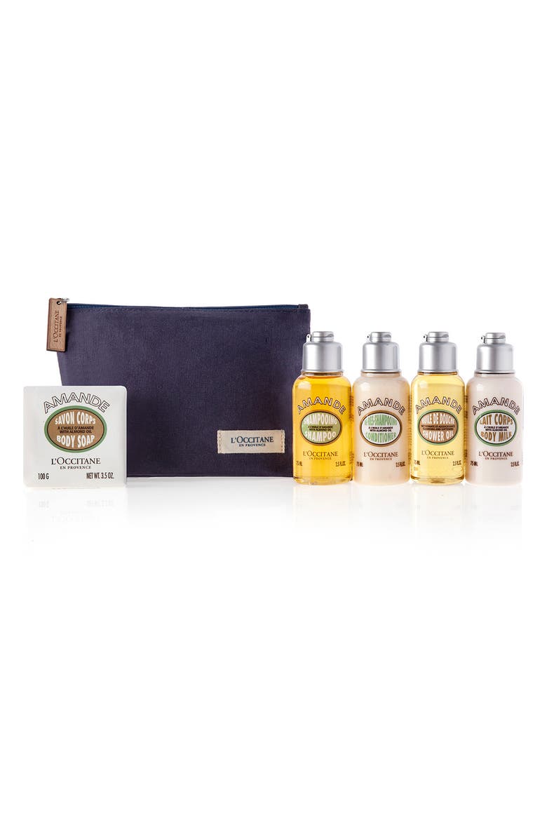 L'Occitane LOCCITANE Almond Shower Favorites 5-Piece Set, Main, color,