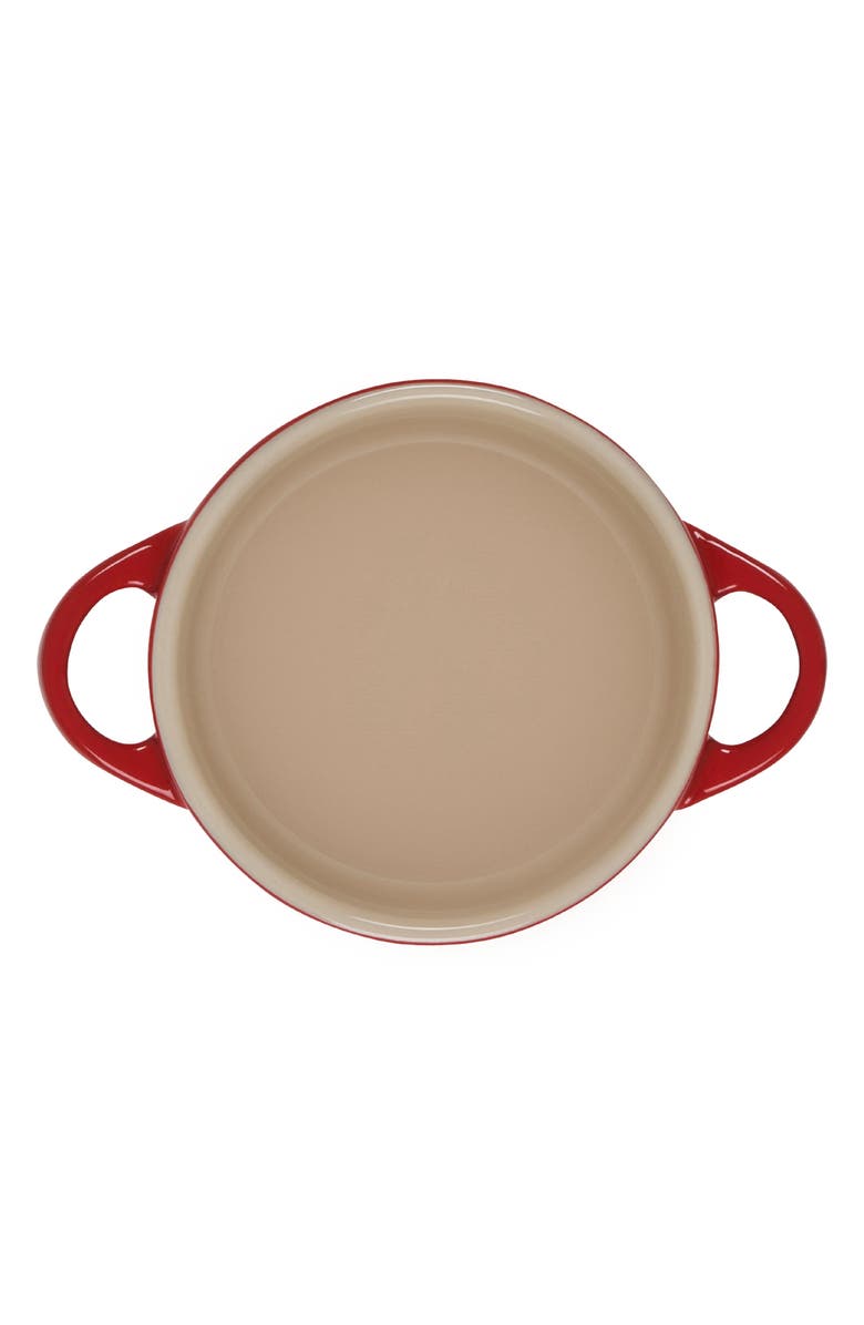 Le Creuset Mini Round Stoneware Baking Dish, Alternate, color, Cerise