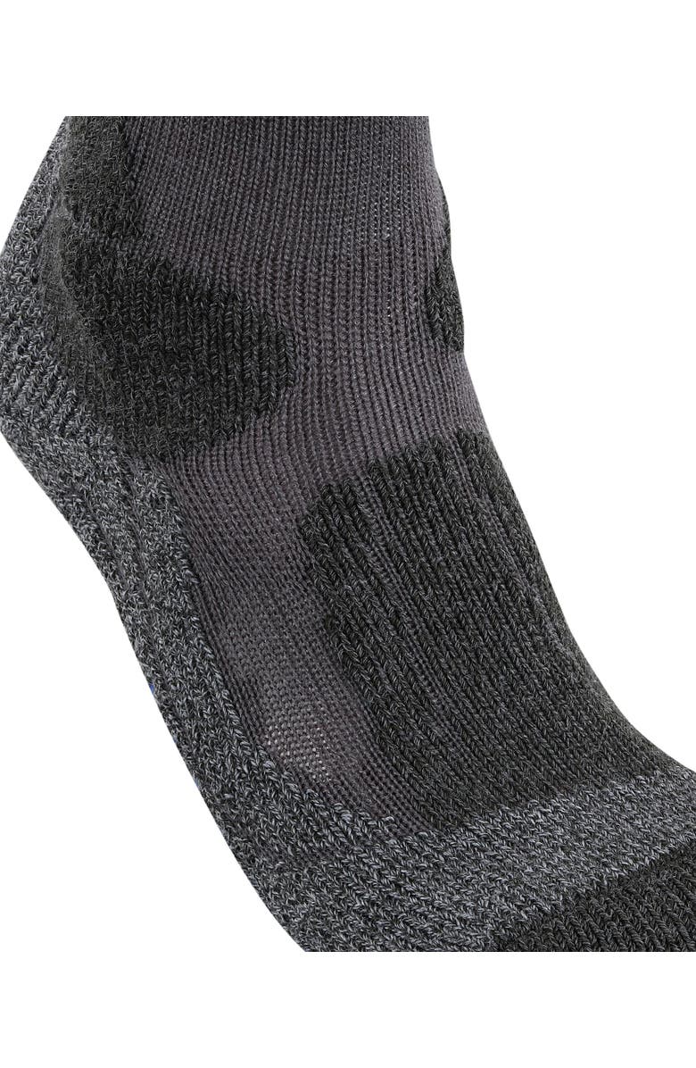 Falke TK1 Adventure Cool Hiking Socks, Alternate, color, Asphalt Melange