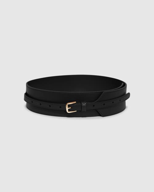 Belle & Bloom Together Again Belt In Black