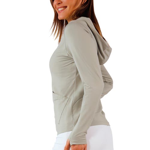 Uv Skinz Everyday Hooded Jacket In Agave