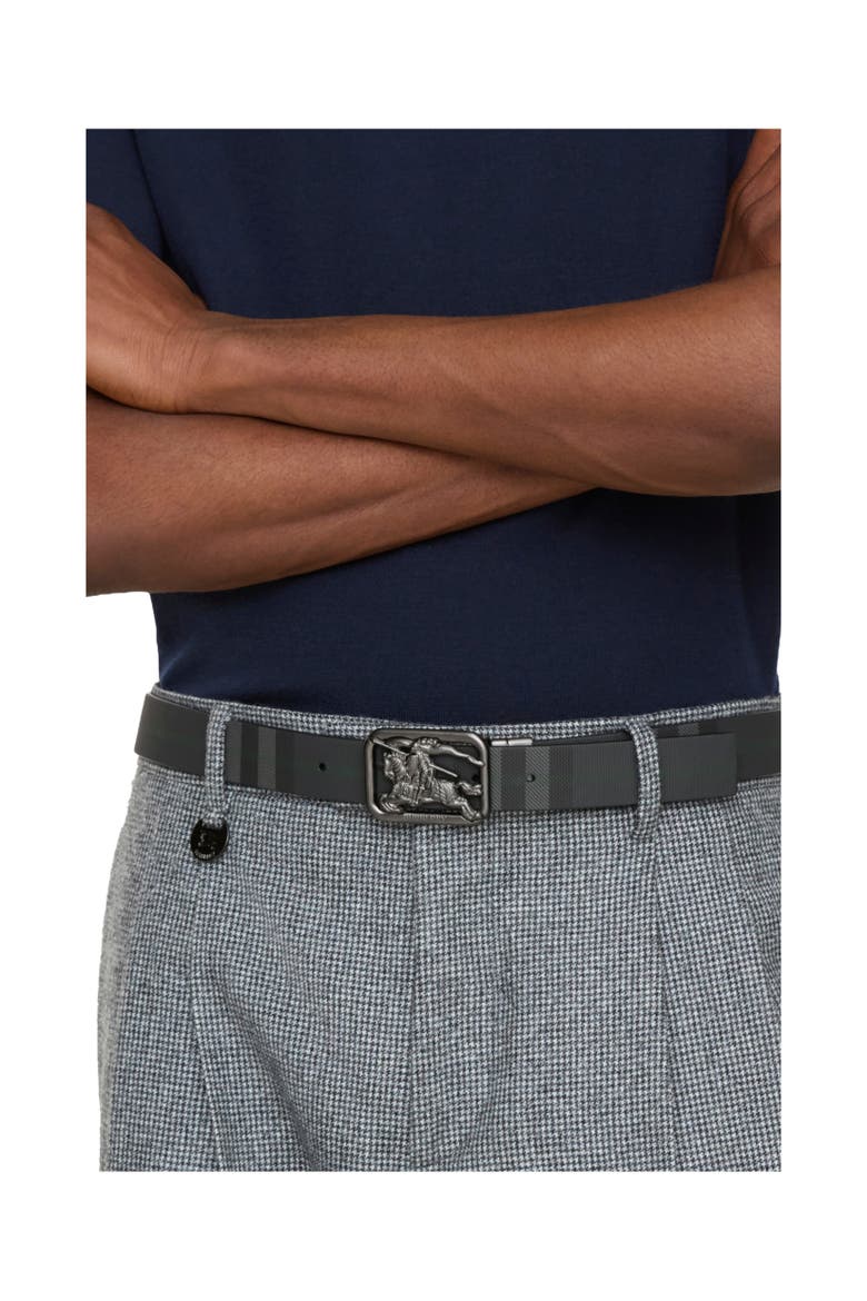 Reversible Leather Rider Belt, Alternate, color, Black/charcoal grey